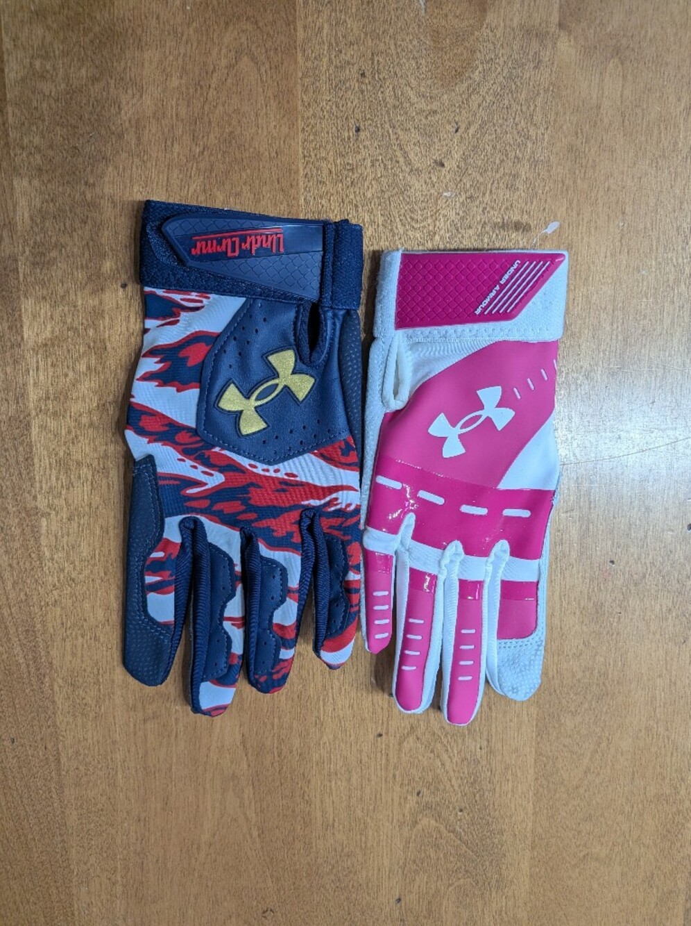 3/$14 Under Armour Athletic Gloves